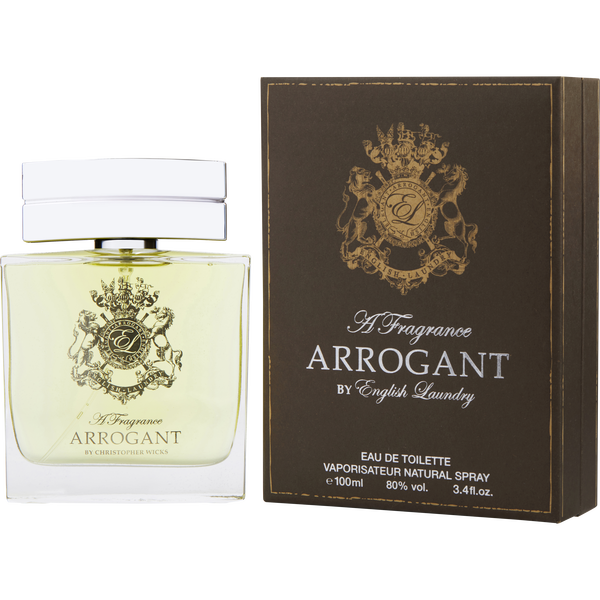 English Laundry Arrogant Men Perfume Bottle & Packaging