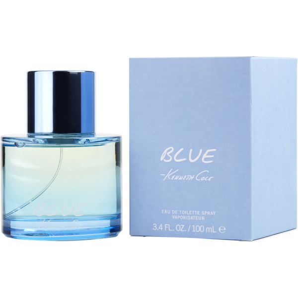 Kenneth Cole Blue Men Perfume Bottle & Packaging