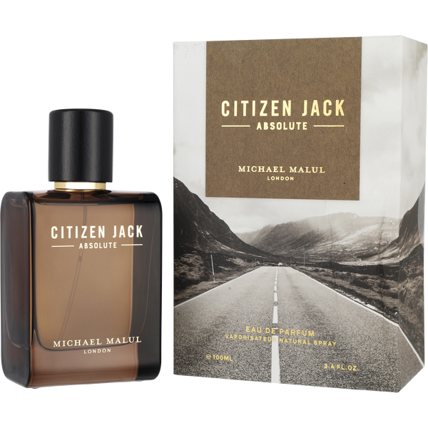 Michael Malul Citizen Jack Absolute Unisex Perfume Bottle & Packaging