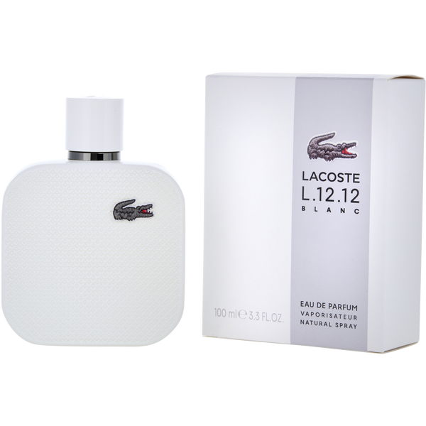 Lacoste Eau De Lacoste Blanc White Men Perfume Bottle & Packaging