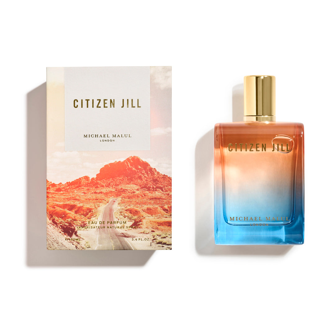 Michael Malul Citizen Jill Unisex Perfume Bottle & Packaging