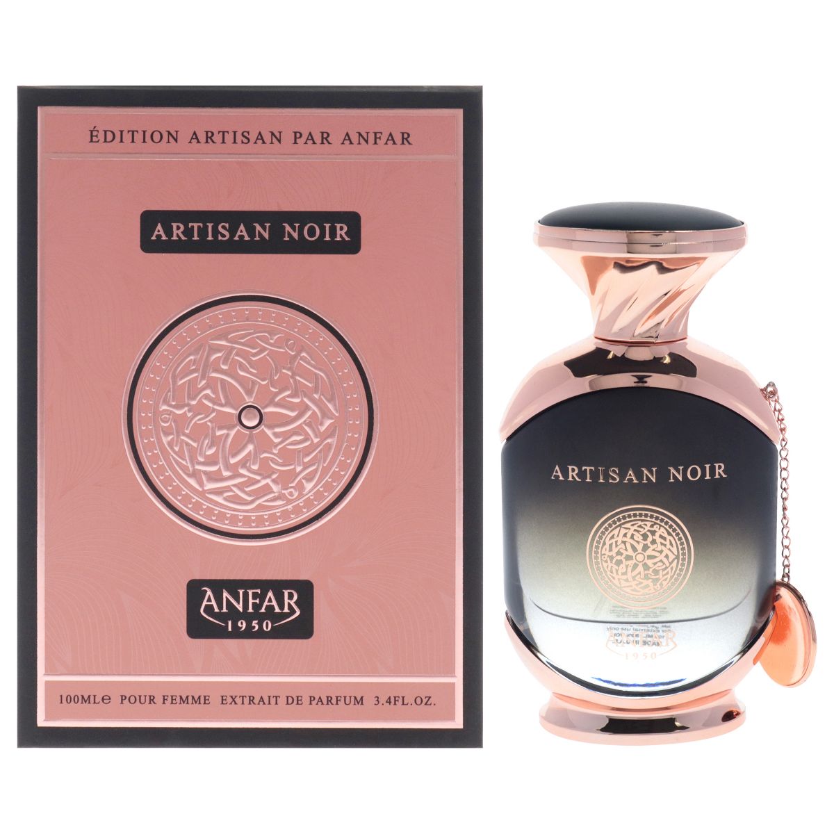 Anfar Artisan Noir Women Perfume Bottle & Packaging