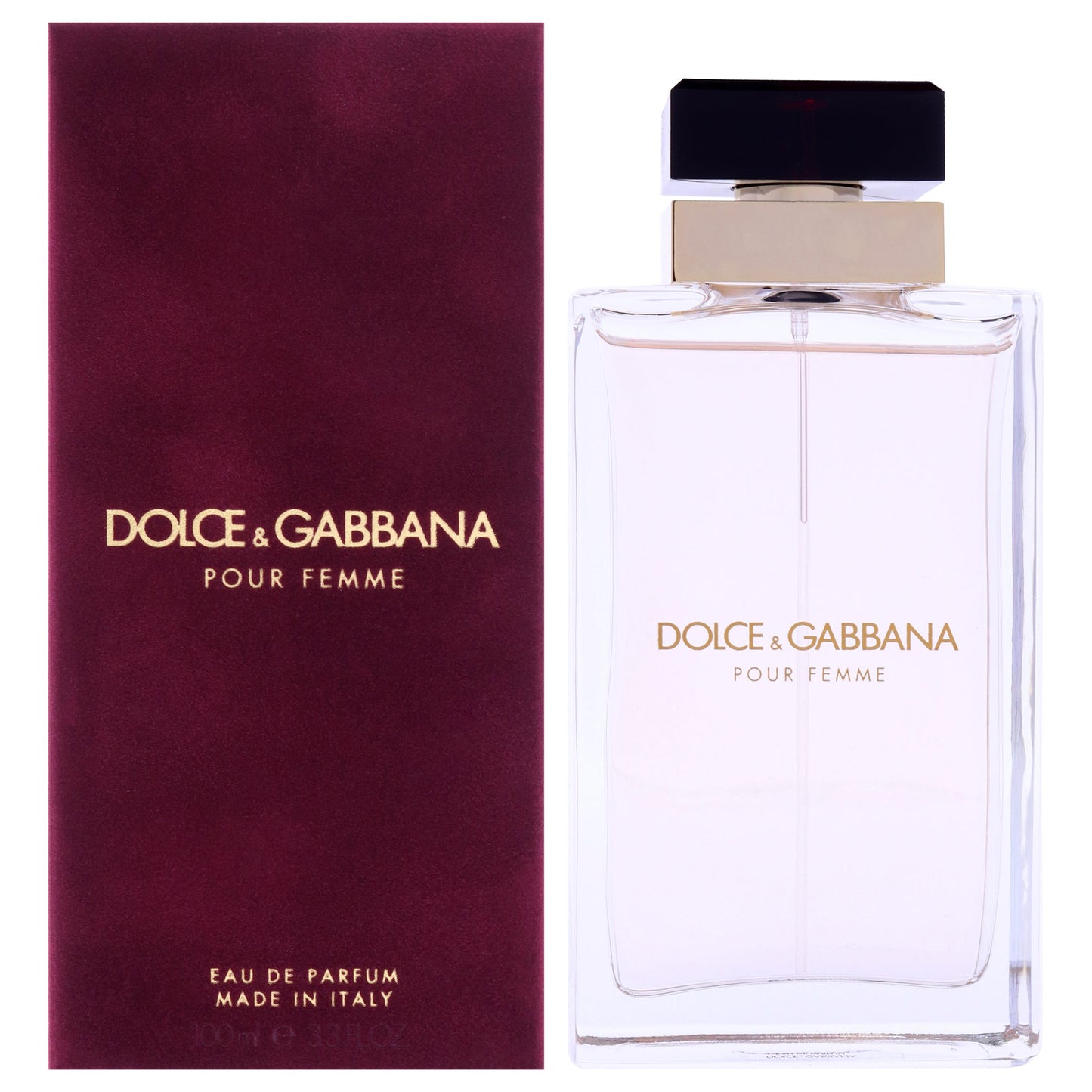 Dolce Gabbana Pour Femme Women Perfume Bottle & Packaging
