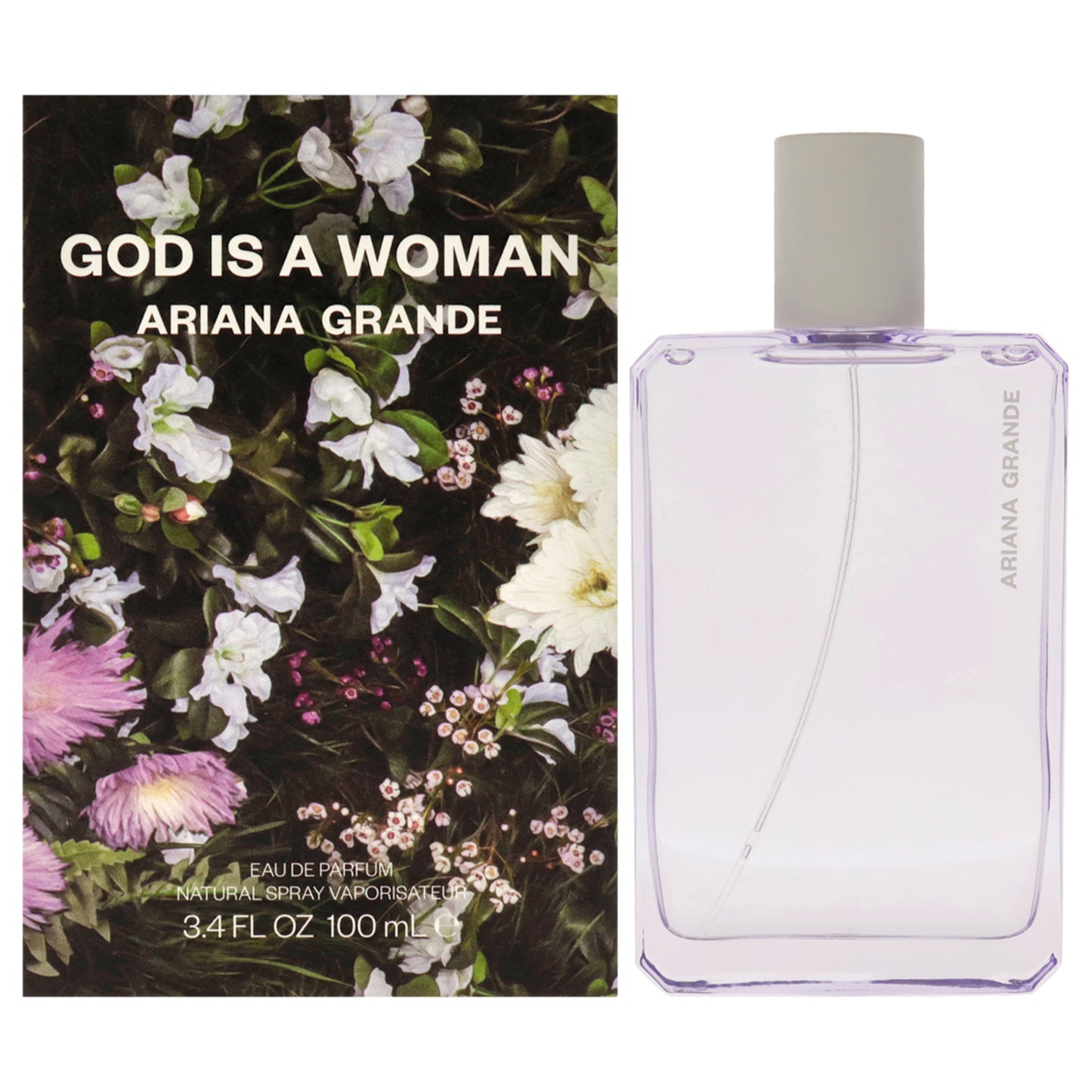 Ariana Grande God Is A Woman Women Perfume Bottle & Packaging