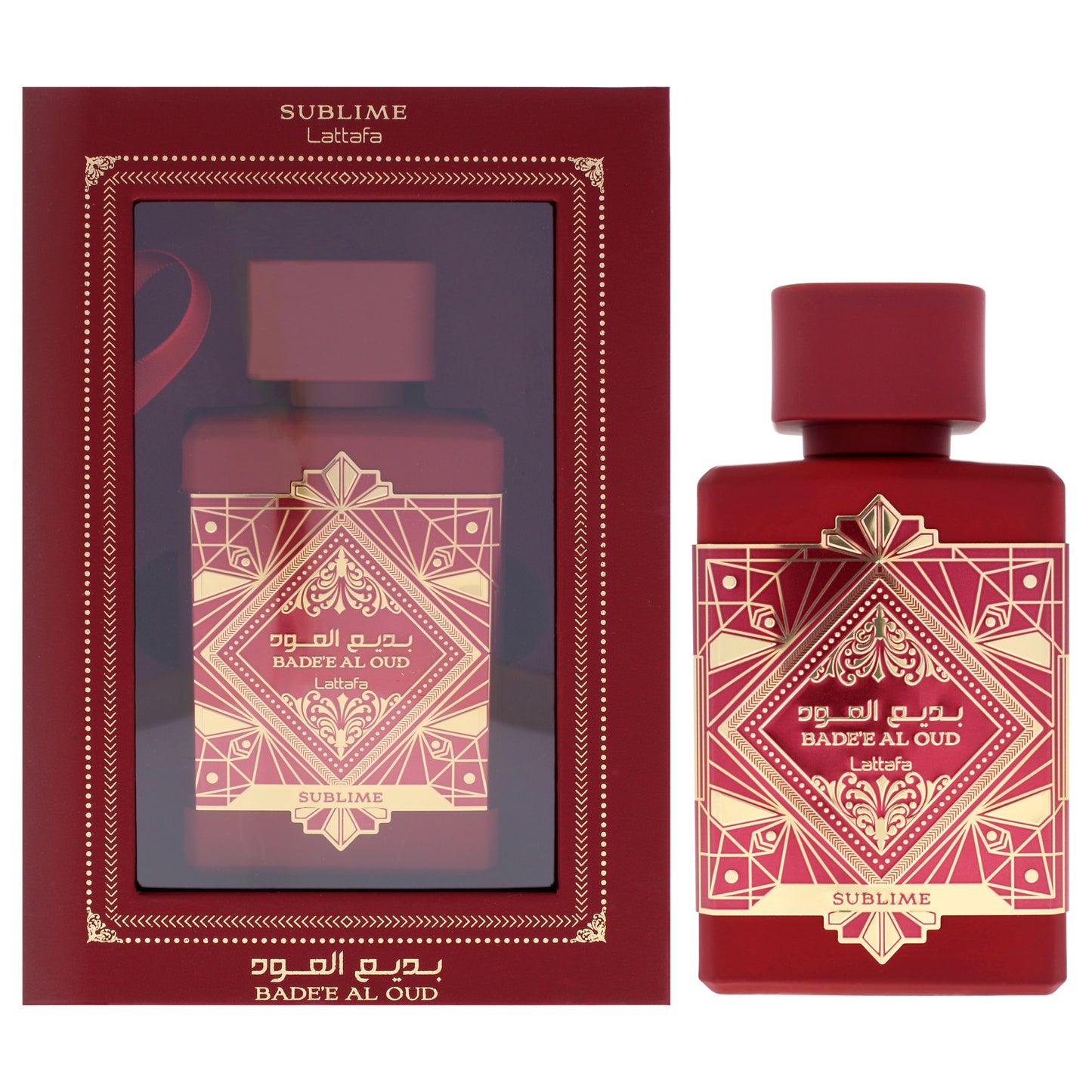 LATTAFA - BADEE AL OUD - OUD FOR SUBLIME (RED) - MEN