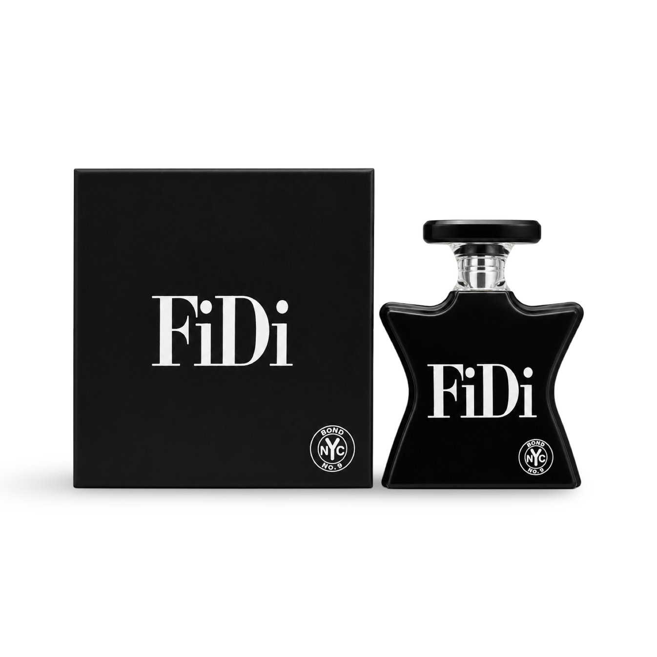 Bond No 9 Fidi Unisex Perfume Bottle & Packaging