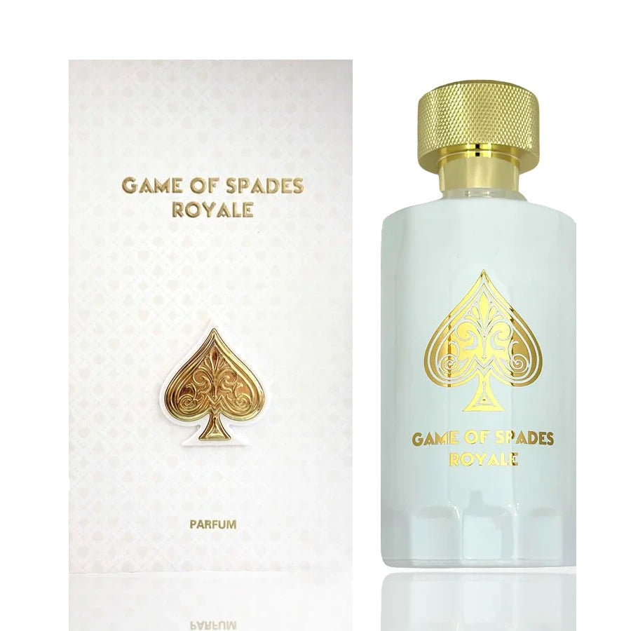 Game Of Spades Royale Unisex Perfume Bottle & Packaging