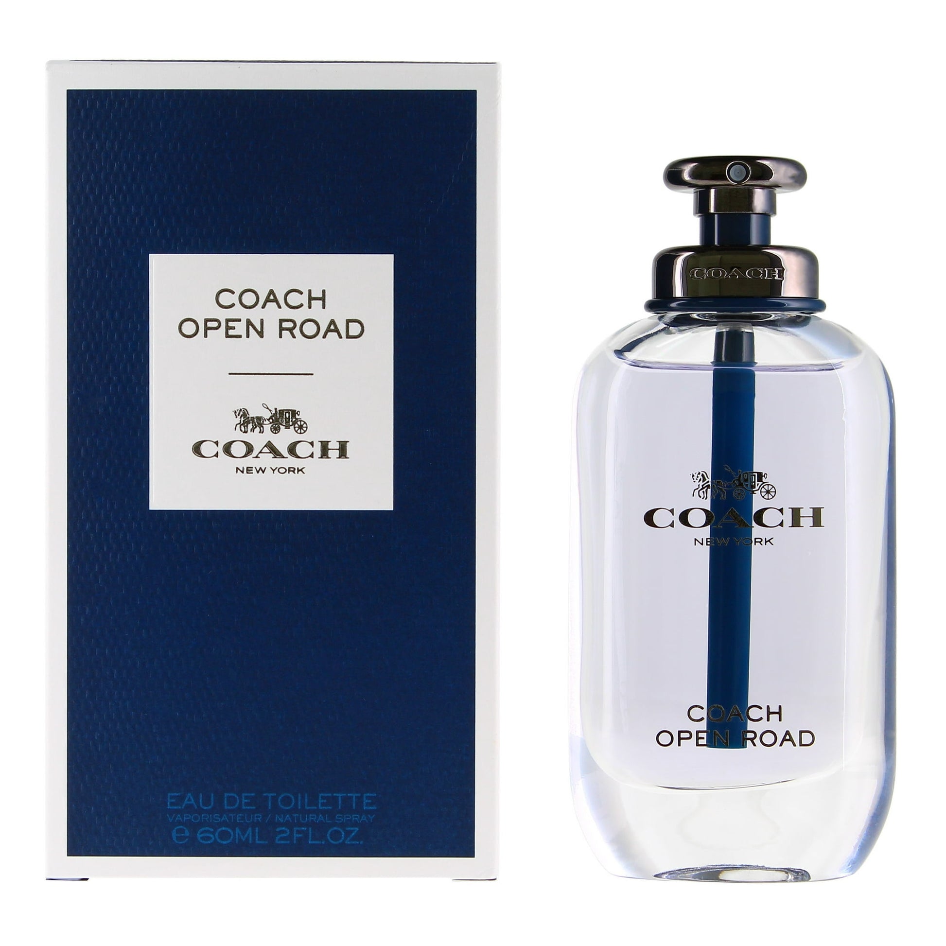 Coach Open Road Men Perfume Bottle & Packaging