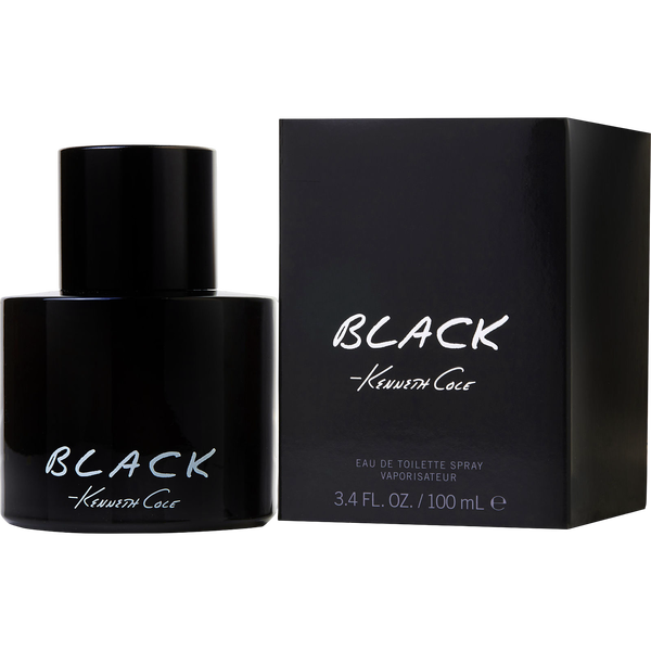 Kenneth Cole Black Men Perfume Bottle & Packaging