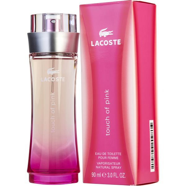 Lacoste Touch Of Pink Women Perfume Bottle & Packaging
