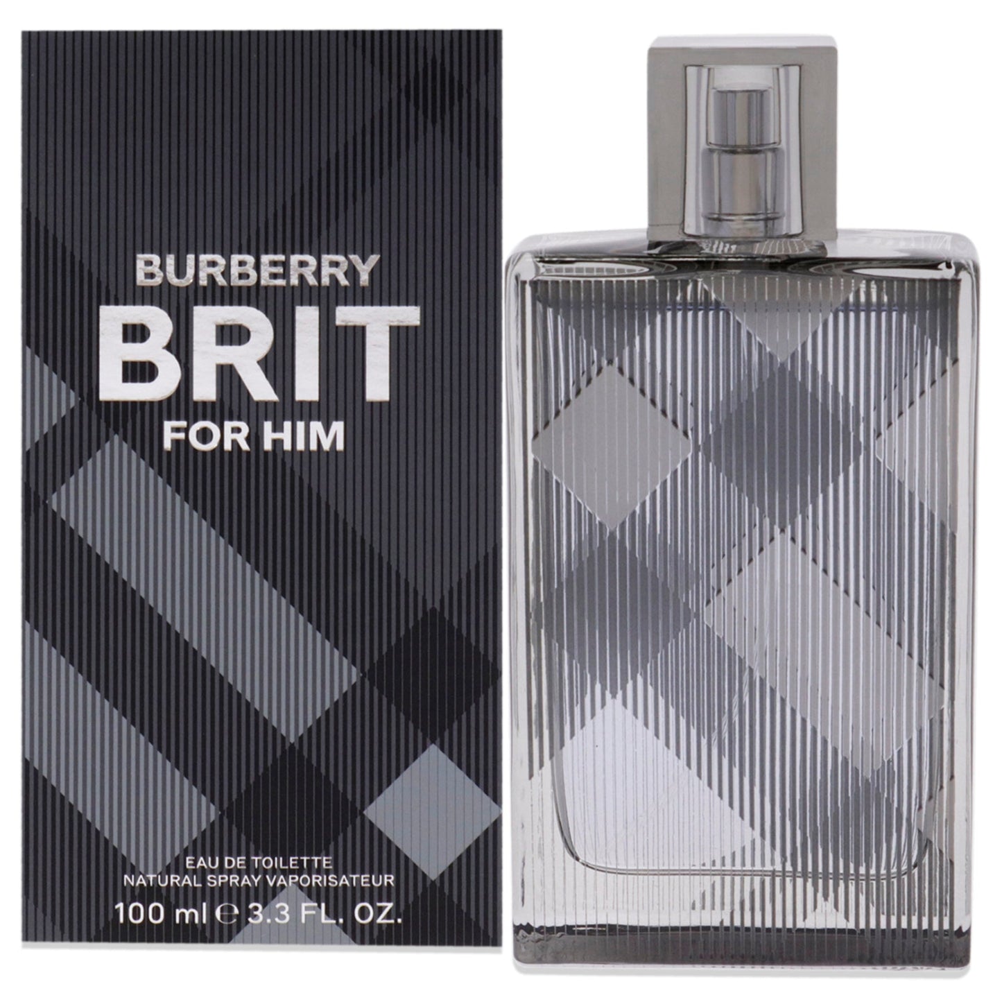 Burberry Brit Men Perfume Bottle & Packaging