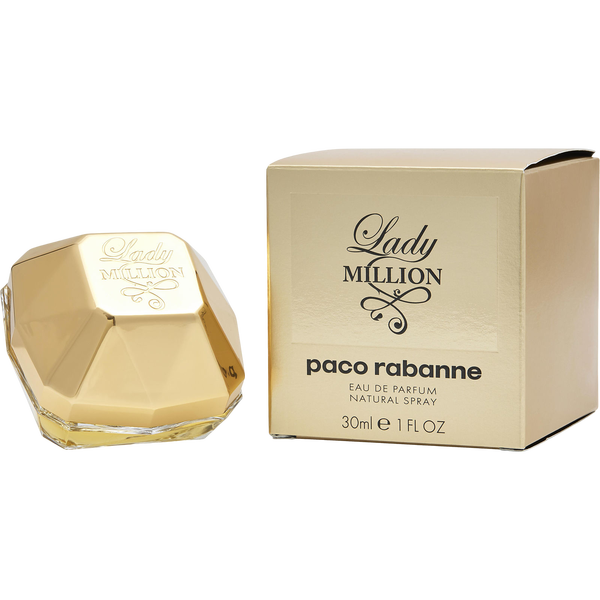 Paco Rabanne Lady Million Women Perfume Bottle & Packaging
