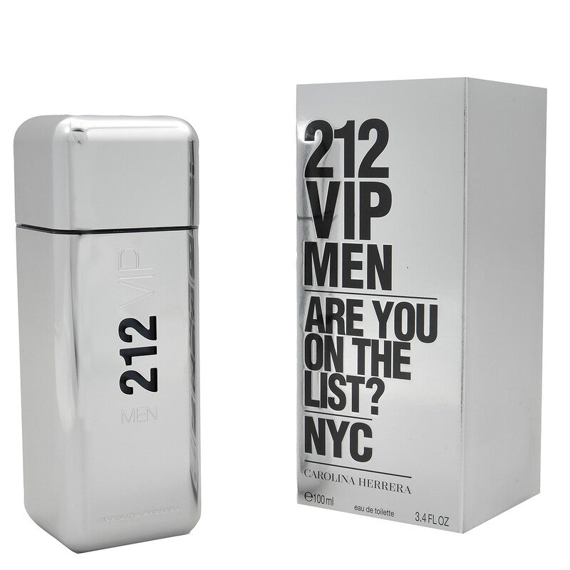 Carolina Herrera 212 Vip Men Perfume Bottle & Packaging