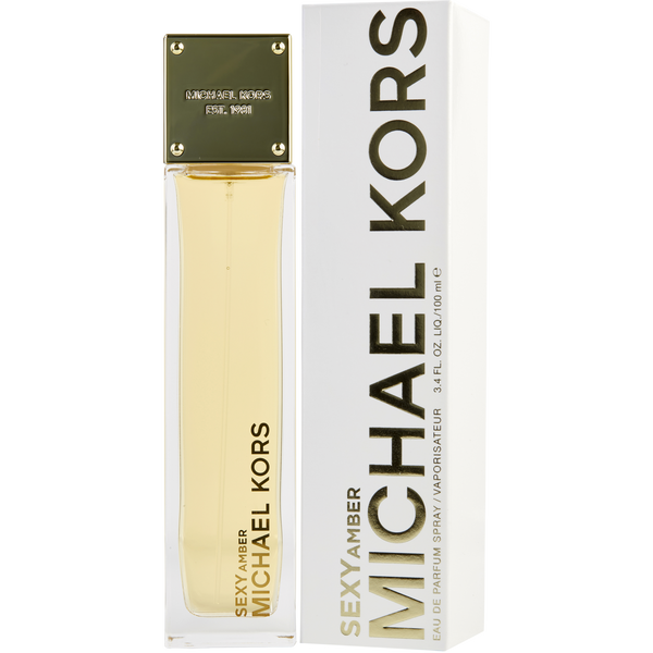 Michael Kors Stylish Amber Women Perfume Bottle & Packaging