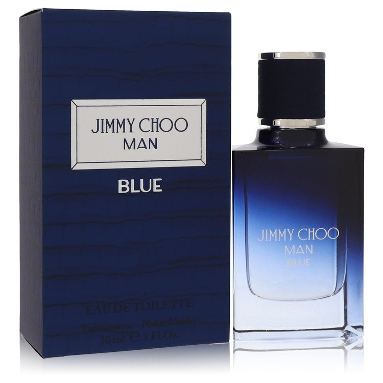 Jimmy Choo Man Blue Men Perfume Bottle & Packaging