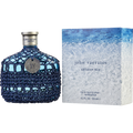 John Varvatos Blue Men Perfume Bottle & Packaging