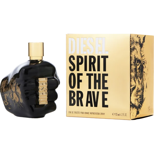 Diesel Spirit Of The Brave Men Perfume Bottle & Packaging