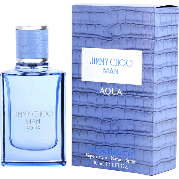 Jimmy Choo Man Aqua Men Perfume Bottle & Packaging