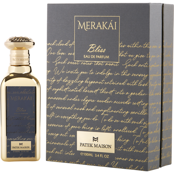 Patek Maison Merakai Bliss Unisex Perfume Bottle & Packaging