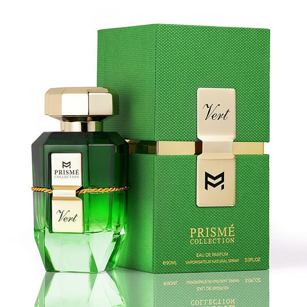 Patek Maison Prism Vert Unisex Perfume Bottle & Packaging
