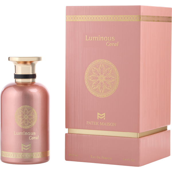 Patek Maison Luminous Coral Women Perfume Bottle & Packaging