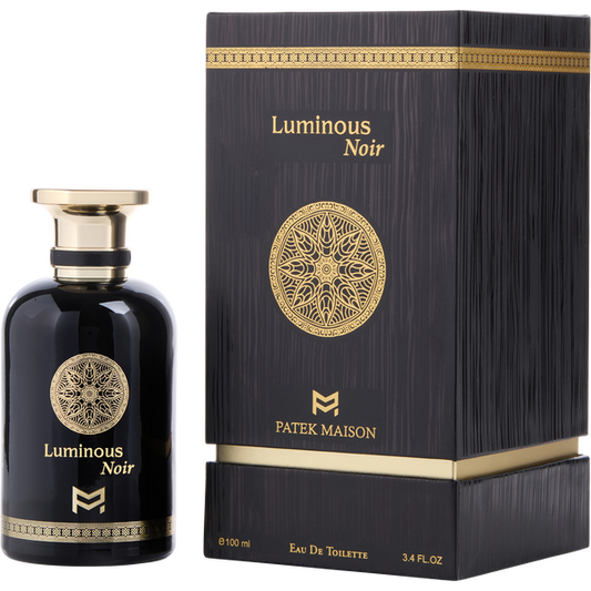 Patek Maison Luminous Noir Unisex Perfume Bottle & Packaging