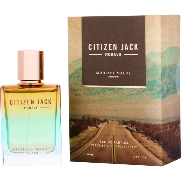 Michael Malul Citizen Jack Mohave Unisex Perfume Bottle & Packaging