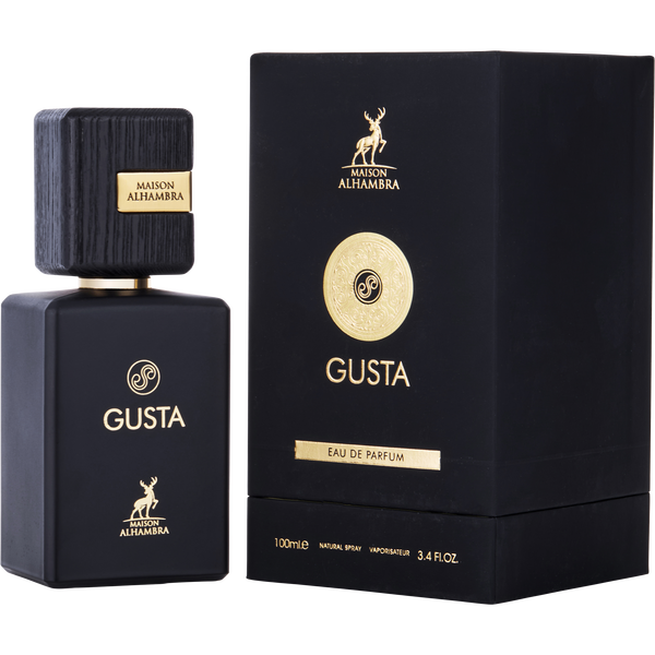 Maison Alhambra Gusta Unisex Perfume Bottle & Packaging