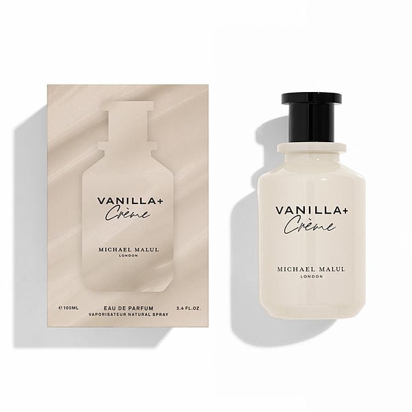 Michael Malul Vanilla Creme Unisex Perfume Bottle & Packaging
