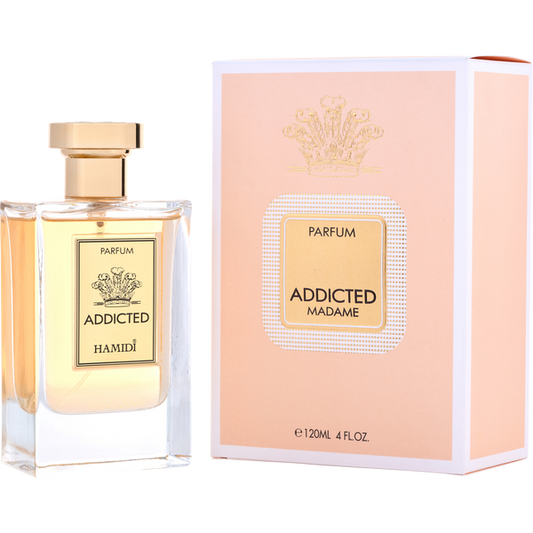 Hamidi Addicted Madame Women Perfume Bottle & Packaging
