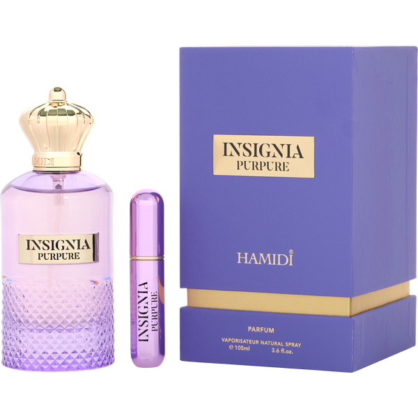 Hamidi Insignia Purpure Women Perfume Bottle & Packaging