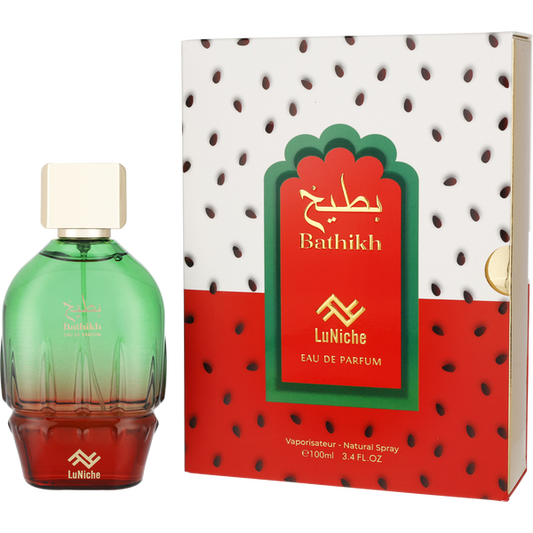 Luniche Bathikh Unisex Perfume Bottle & Packaging