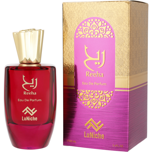 Luniche Reeha Unisex Perfume Bottle & Packaging