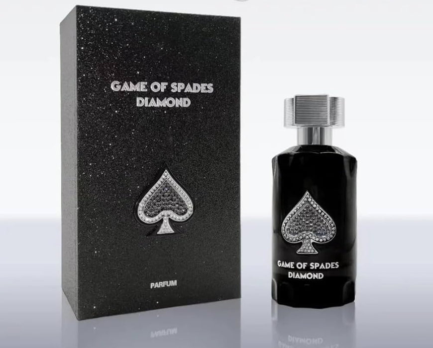 Game Of Spades Diamond Unisex Perfume Bottle & Packaging