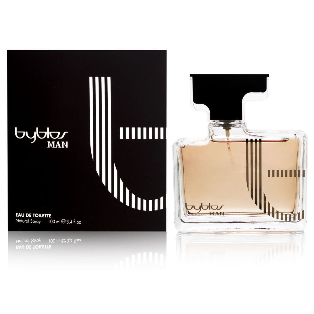 Byblos Man Men Perfume Bottle & Packaging