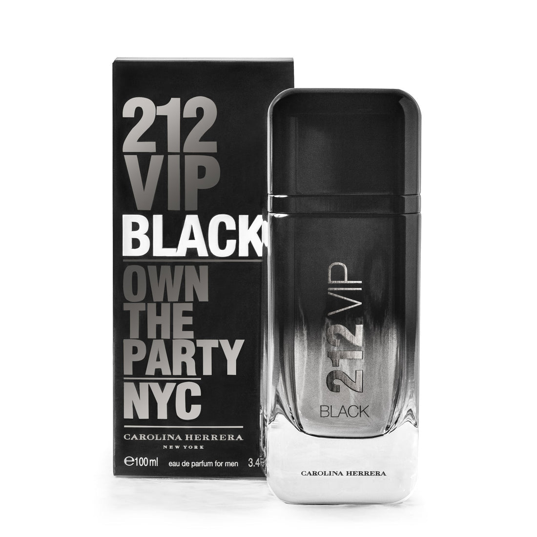 Carolina Herrera 212 Vip Black Carolina Herrera Men Perfume Bottle & Packaging