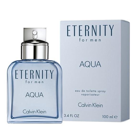 Calvin Klein Eternity Aqua Men Perfume Bottle & Packaging