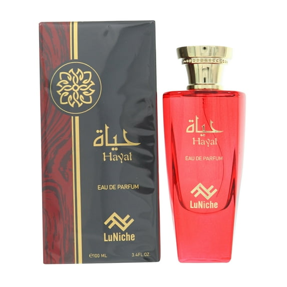 Luniche Hayat Unisex Perfume Bottle & Packaging