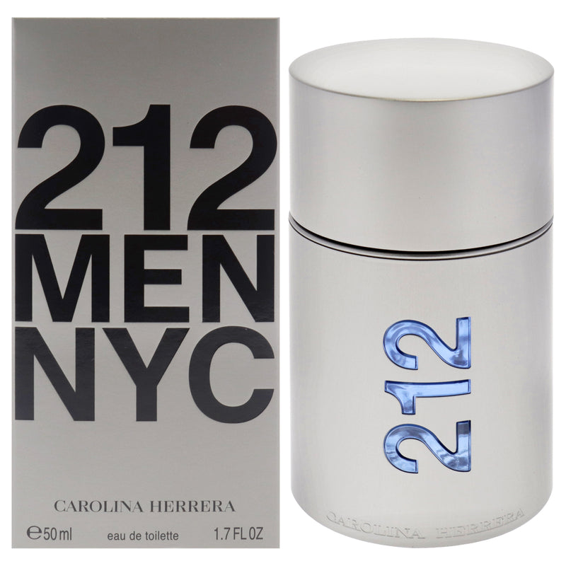 Carolina Herrera 212 Nyc Men Perfume Bottle & Packaging