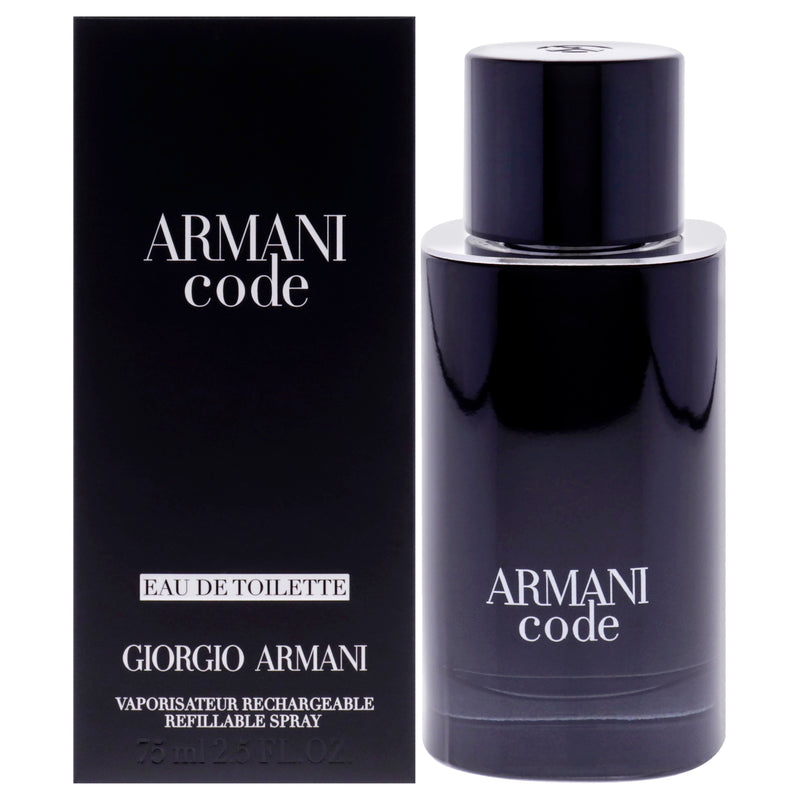 Giorgio Armani Code Men Perfume Bottle & Packaging