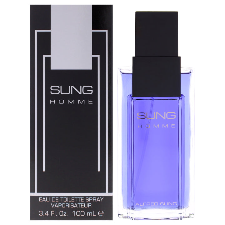 Alfred Sung Sung Homme Men Perfume Bottle & Packaging