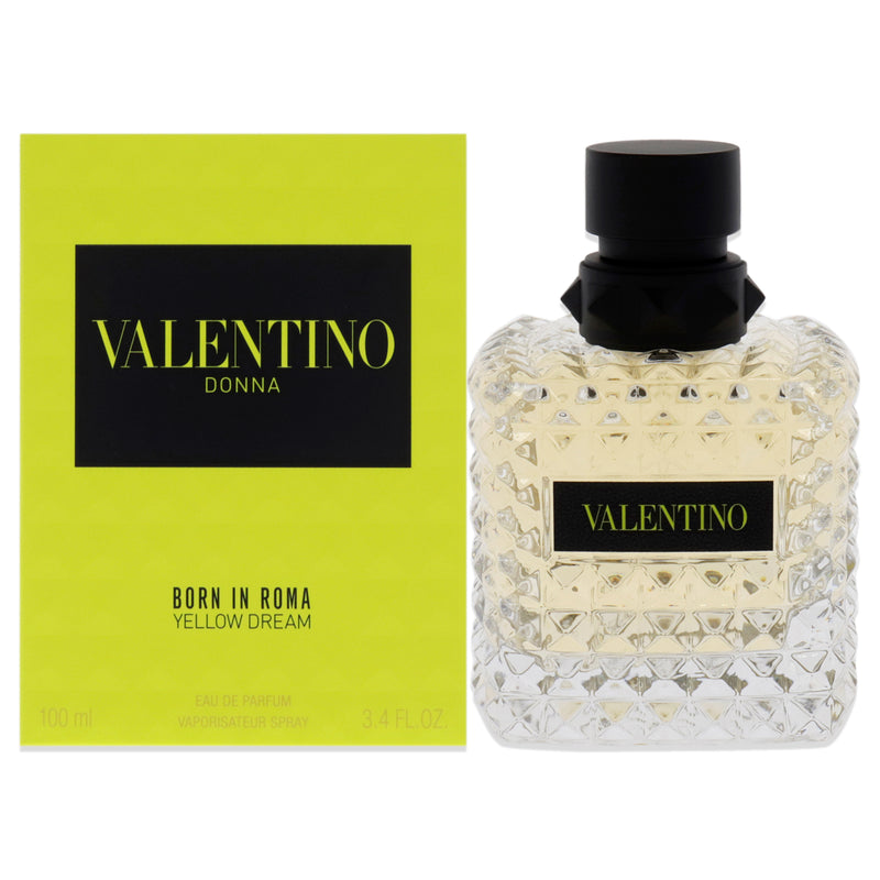 Valentino Donna Borin In Roma Yellow Dream Women Perfume Bottle & Packaging