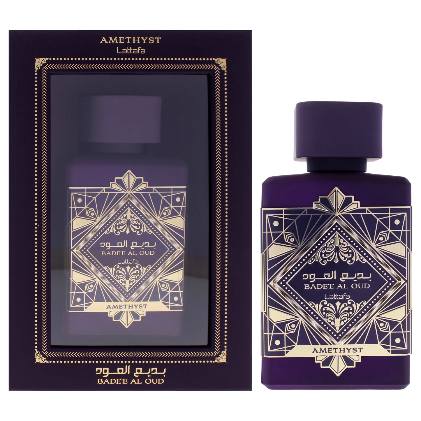 LATTAFA -  BADEE AL OUD - OUD FOR AMETHYSTE (PURPLE) - MEN