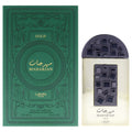 Lattafa Pride Maharjan Gold Women Perfume Bottle & Packaging