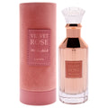 Lattafa Velvet Rose Unisex Perfume Bottle & Packaging