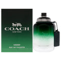 Coach New York Green Men Perfume Bottle & Packaging