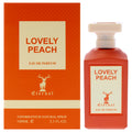Khalis Lovely Peach Eternal Collection Women Perfume Bottle & Packaging