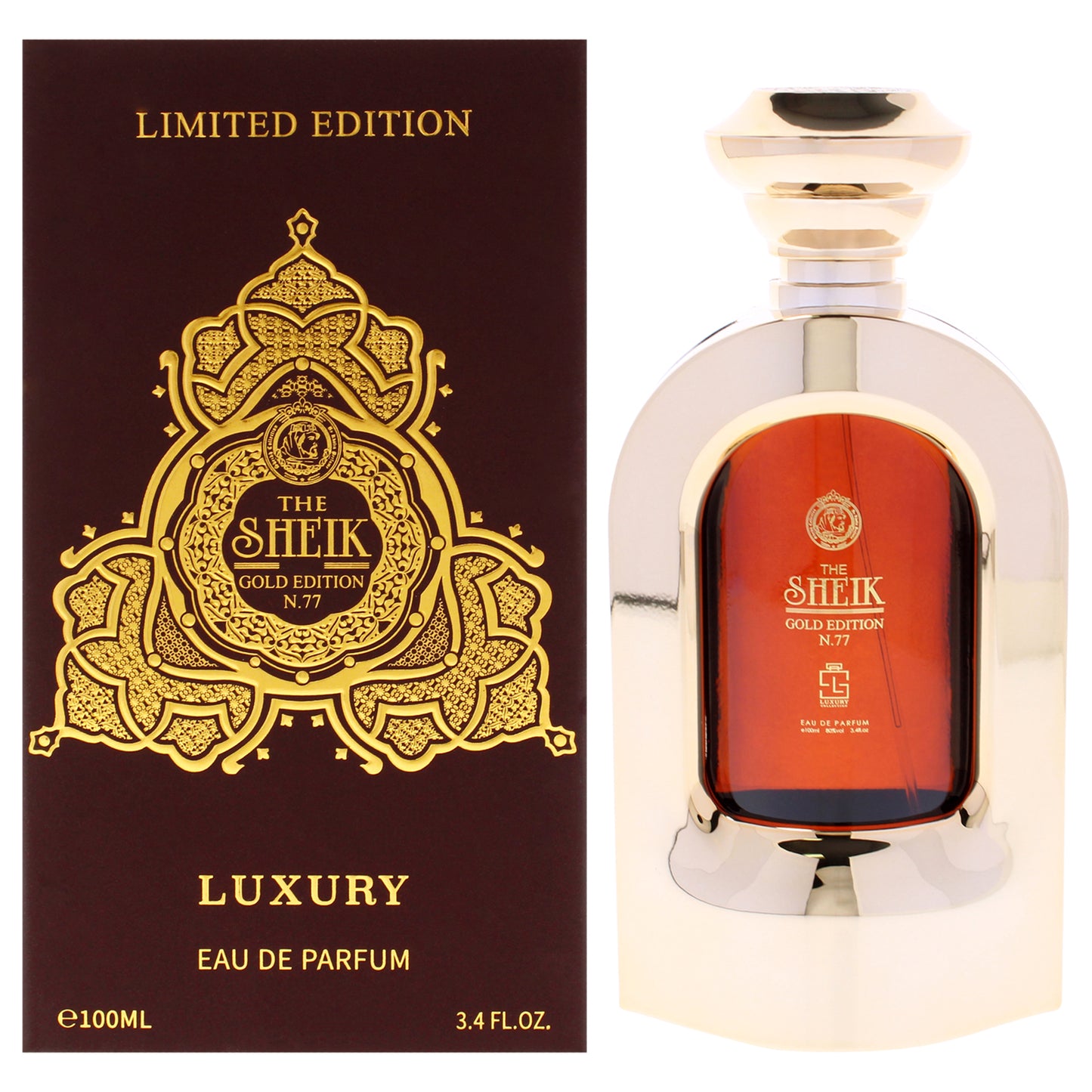 KHALIS THE SHEIK N.77 LUXURY GOLD EDITION - MEN