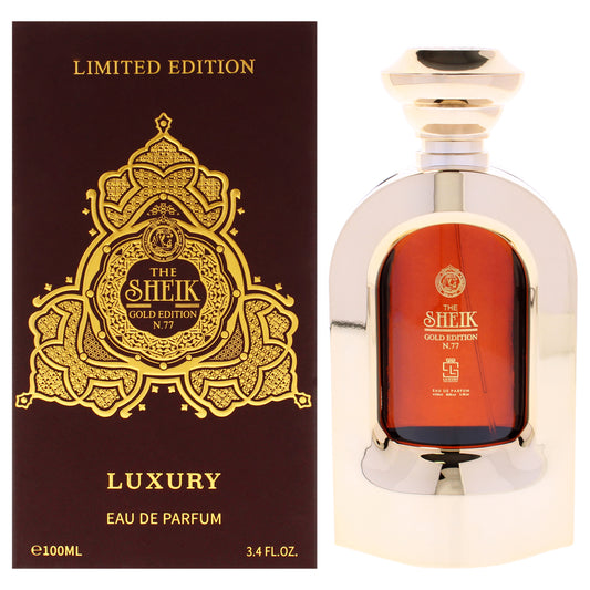 KHALIS THE SHEIK N.77 LUXURY GOLD EDITION - MEN