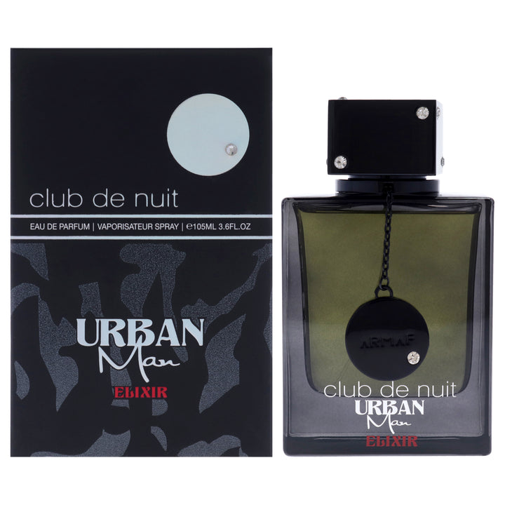 Armaf Club De Nuit Urban Man Elixir Men Perfume Bottle & Packaging